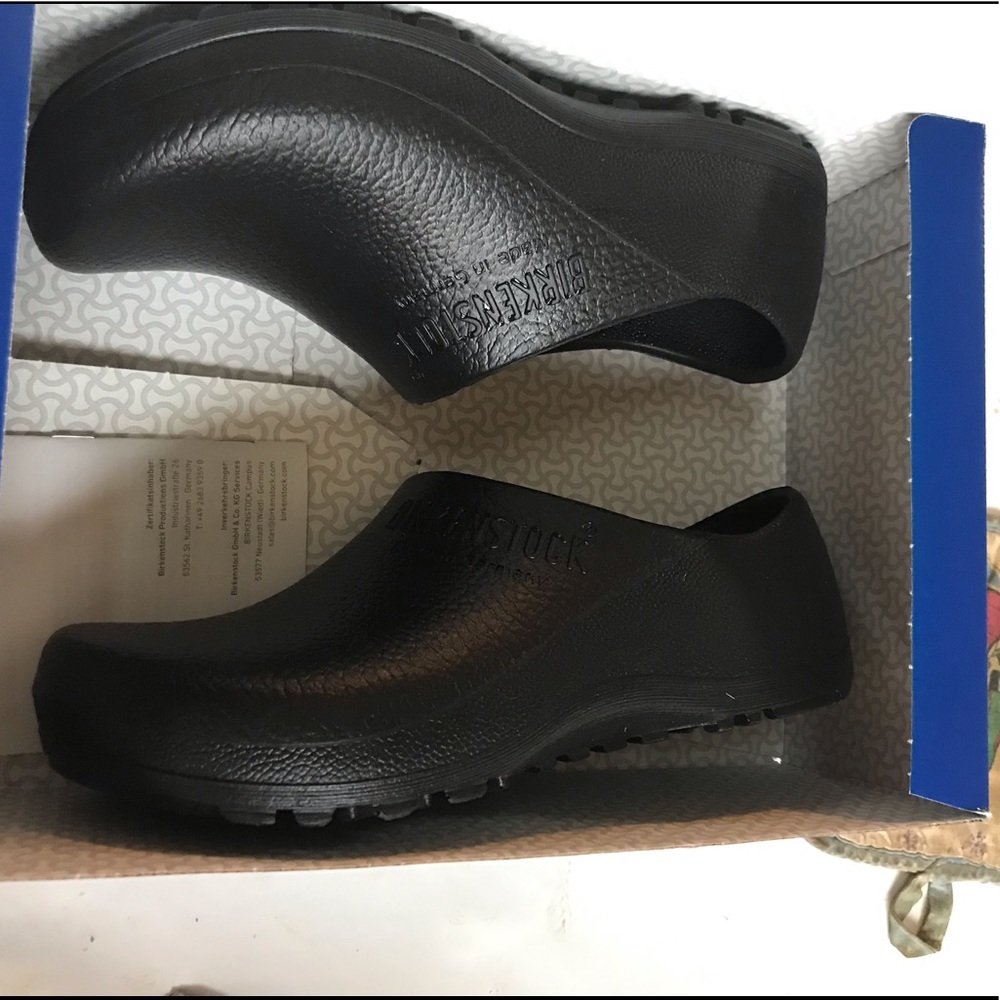 Birkenstock Birki Clogs, Black, EU 38 W 7.5-8